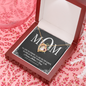 To Mom, Forever Love Necklace, Gift For Mom From Daughter, Mother's Day Special Gift, Mom Birthday Gift from Daughter, Jewelry Gift for Mom, Necklace for Mom