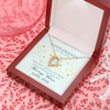 To My Good Friends, Forever Love Necklace With You Know They Are Always There Message Card, Birthday, Gift For Her, Necklace for Her, Jewelry For Her, Customized Message Card