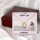 Forever Love Necklace, My Future Wife, Necklace With Message Card, Birthday Gift For Her