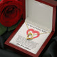 Forever Love Necklace, My Loving Wife, Necklace With Message Card, Birthday Gift For Her