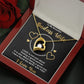 Forever Love Necklace, Badass Wife, Necklace With Message Card, Birthday Gift For Her