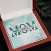 Mom Customized Pendant, Infinity Hearts Necklace, Customized Pendant For Her, Birthday Gift, Christmas, Anniversary, Gift For Her, Valentine's Day, Jewelry For Her