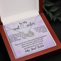 To My Soul Sister, Infinity Hearts Necklace With You Will Always Be The Sister Of My Soul, The Best Friend Of My Heart Message Card, Necklace for Her, Birthday, Gift For Her, Jewelry For Her