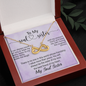 To My Soul Sister, Infinity Hearts Necklace With You Will Always Be The Sister Of My Soul, The Best Friend Of My Heart Message Card, Necklace for Her, Birthday, Gift For Her, Jewelry For Her