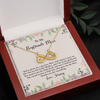 For Boyfriend's Mom, Infinity Hearts Necklace, Mother's Day Gift For Her, Birthday Gift, Necklace For Her, Jewelry For Her, Precious Gift For Her, Christmas Gift