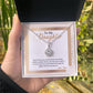 TO MY DAUGHTER, ETERNAL HOPE NECKLACE WITH MESSAGE CARD,  BIRTHDAY AND DAUGHTERS DAY GIFT FOR HER