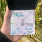 MOTHER AND SONS, ETERNAL HOPE NECKLACE FOR MOM, NECKLACE WITH MESSAGE CARD, BIRTHDAY, MOTHER'S DAY GIFT FOR HER
