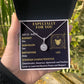 ESPECIALLY FOR YOU, LEO MESSAGE CARD WITH ETERNAL HOPE NECKLACE, ZODIAC MESSAGE CARD, GIFT FOR HER