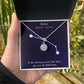 YOU ARE THE BOLD RAM, ARIES MESSAGE CARD WITH ETERNAL HOPE NECKLACE, ZODIAC MESSAGE CARD, GIFT FOR HER