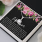 ETERNAL HOPE NECKLACE with message card for your friends and family, Birthday Gift for Her, Gift To Self Motivate your loved ones etc.