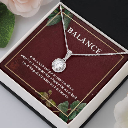 ETERNAL HOPE NECKLACE with message card, Birthday gift for family and friends, gift for all occasion, birthday gift etc.