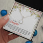 TO MY DAUGHTER, ETERNAL HOPE NECKLACE WITH MESSAGE CARD, FROM DAD, BIRTHDAY AND DAUGHTERS DAY GIFT FOR HER