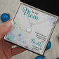 MOTHER AND SONS, ETERNAL HOPE NECKLACE FOR MOM, NECKLACE WITH MESSAGE CARD, BIRTHDAY, MOTHER'S DAY GIFT FOR HER