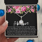 ETERNAL HOPE NECKLACE with message card for your friends and family, Birthday Gift for Her, Gift To Self Motivate your loved ones etc.