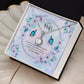 To My Wife, Eternal Hope Necklace For Wife With Message Card, Birthday, Valentine's Day Gift For Her
