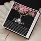 ETERNAL HOPE NECKLACE with message card for your friends and family, Birthday Gift for Her, Gift To Self Motivate your loved ones etc.