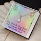 ETERNAL HOPE NECKLACE FOR SOULMATE, FOR YOUR LGBTQ PARTNER, WITH MESSAGE CARD, PRIDE NECKLACE,