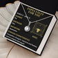 ESPECIALLY FOR YOU, ARIES MESSAGE CARD WITH ETERNAL HOPE NECKLACE, ZODIAC MESSAGE CARD, GIFT FOR HER
