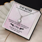 TO MY MOTHER, ETERNAL HOPE NECKLACE WITH MESSAGE CARD, BIRTHDAY GIFT FOR HER, FROM DAUGHER/SON