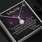 To My Wife, Eternal Hope Necklace, For Wife With Message Card, Birthday, Valentine's Day Gift For Her
