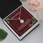 ETERNAL HOPE NECKLACE with message card, Birthday gift for family and friends, gift for all occasion, birthday gift etc.