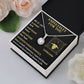 ESPECIALLY FOR YOU, CAPRICORN MESSAGE CARD WITH ETERNAL HOPE NECKLACE, ZODIAC MESSAGE CARD, GIFT FOR HER