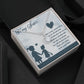 TO MY SISTER, ETERNAL HOPE NECKLACE FOR SISTER, FOREVER BEST FRIEND, BFF, BIRTHDAY/ FRIENDSHIP DAY GIFT FOR HER