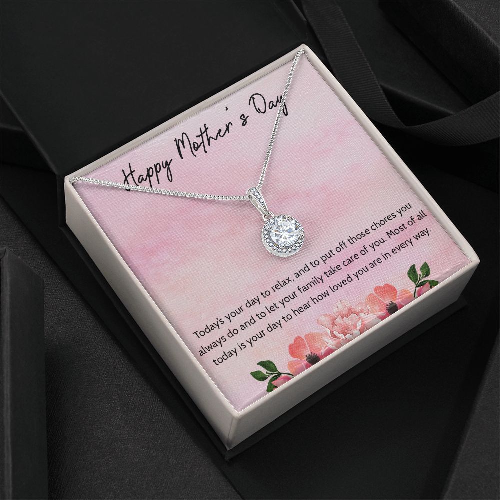 Celebrate Mother's Day with an Eternal Hope Necklace and Message Card"