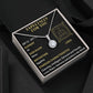 ESPECIALLY FOR YOU, LIBRA MESSAGE CARD WITH ETERNAL HOPE NECKLACE, ZODIAC MESSAGE CARD, GIFT FOR HER