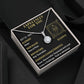 ESPECIALLY FOR YOU, SCORPIO MESSAGE CARD WITH ETERNAL HOPE NECKLACE, ZODIAC MESSAGE CARD, GIFT FOR HER