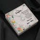 TO MY DAUGHTER, HAPPY EASTER, ETERNAL HOPE NECKLACE WITH MESSAGE CARD, EASTER GIFT FOR DAUGHTER FROM MOM