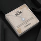 TO MY MOM I LOVE YOU, ETERNAL HOPE NECKLACE FOR MOM, NECKLACE WITH MESSAGE CARD, BIRTHDAY, MOTHER'S DAY GIFT FOR HER