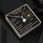 ESPECIALLY FOR YOU, ARIES MESSAGE CARD WITH ETERNAL HOPE NECKLACE, ZODIAC MESSAGE CARD, GIFT FOR HER