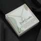 BONUS DAUGHTER, ETERNAL HOPE NECKLACE WITH MESSAGE CARD, BIRTHDAY AND DAUGHTERS DAY GIFT FOR HER