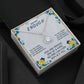 ETERNAL HOPE NECKLACE with message card, unique gift for her, birthday and friendship day gift, gift for all occasion.