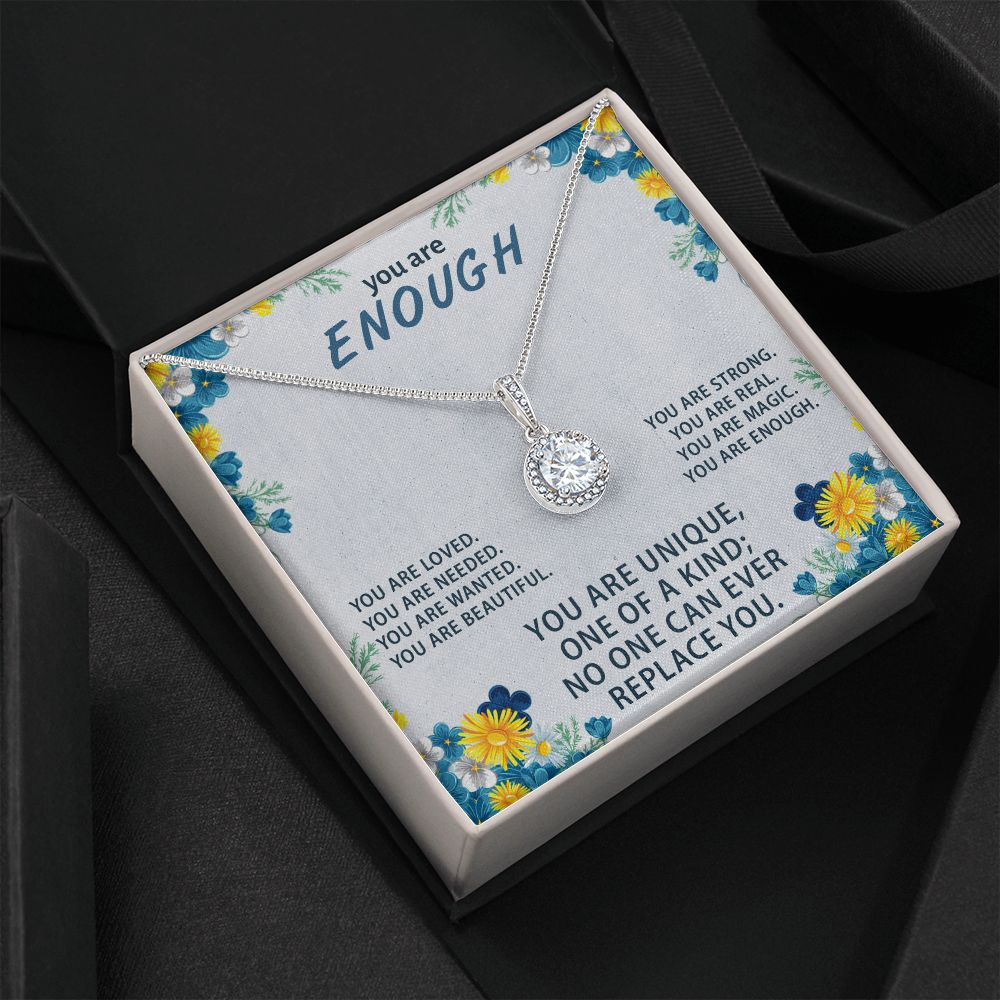 ETERNAL HOPE NECKLACE with message card, unique gift for her, birthday and friendship day gift, gift for all occasion.