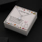 My Dear Wife, Eternal Hope Necklace, For Wife With Message Card, Birthday, Valentine's Day Gift For Her