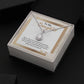TO MY DAUGHTER, ETERNAL HOPE NECKLACE WITH MESSAGE CARD,  BIRTHDAY AND DAUGHTERS DAY GIFT FOR HER