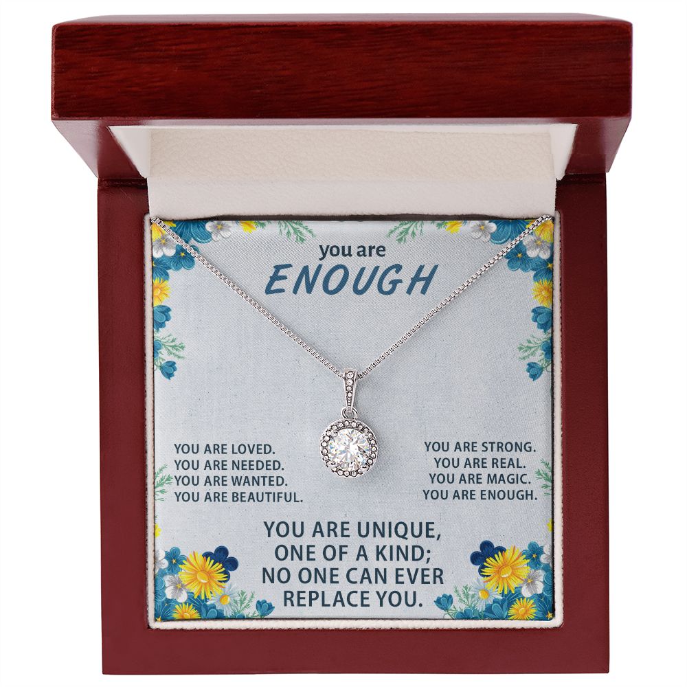 ETERNAL HOPE NECKLACE with message card, unique gift for her, birthday and friendship day gift, gift for all occasion.
