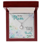 MOTHER AND SONS, ETERNAL HOPE NECKLACE FOR MOM, NECKLACE WITH MESSAGE CARD, BIRTHDAY, MOTHER'S DAY GIFT FOR HER