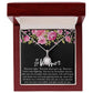 ETERNAL HOPE NECKLACE with message card for your friends and family, Birthday Gift for Her, Gift To Self Motivate your loved ones etc.