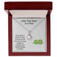LIKE TWO PEAS IN A POD, ETERNAL HOPE NECKLACE FOR FRIEND, FOREVER BEST FRIEND, BFF, BIRTHDAY/ FRIENDSHIP DAY GIFT FOR HER