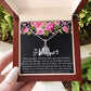 ETERNAL HOPE NECKLACE with message card for your friends and family, Birthday Gift for Her, Gift To Self Motivate your loved ones etc.