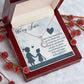 TO MY SISTER, ETERNAL HOPE NECKLACE FOR SISTER, FOREVER BEST FRIEND, BFF, BIRTHDAY/ FRIENDSHIP DAY GIFT FOR HER