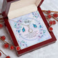 To My Wife, Eternal Hope Necklace For Wife With Message Card, Birthday, Valentine's Day Gift For Her
