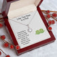 LIKE TWO PEAS IN A POD, ETERNAL HOPE NECKLACE FOR FRIEND, FOREVER BEST FRIEND, BFF, BIRTHDAY/ FRIENDSHIP DAY GIFT FOR HER