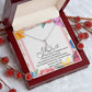 ETERNAL HOPE NECKLACE WITH MESSAGE CARD FOR YOUR FRIENDS AND FAMILY, BIRTHDAY GIFT FOR HER, GIFT TO SELF MOTIVATE YOUR LOVED ONES ETC