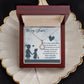 TO MY SISTER, ETERNAL HOPE NECKLACE FOR SISTER, FOREVER BEST FRIEND, BFF, BIRTHDAY/ FRIENDSHIP DAY GIFT FOR HER