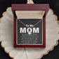 "My Mom, My Eternal Hope: ETERNAL HOPE Necklace with Message Card, Perfect Gift for Mother's Day & Birthday" FROM DAUGHTER/SON.