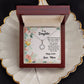 TO MY DAUGHTER, HAPPY EASTER, ETERNAL HOPE NECKLACE WITH MESSAGE CARD, EASTER GIFT FOR DAUGHTER FROM MOM